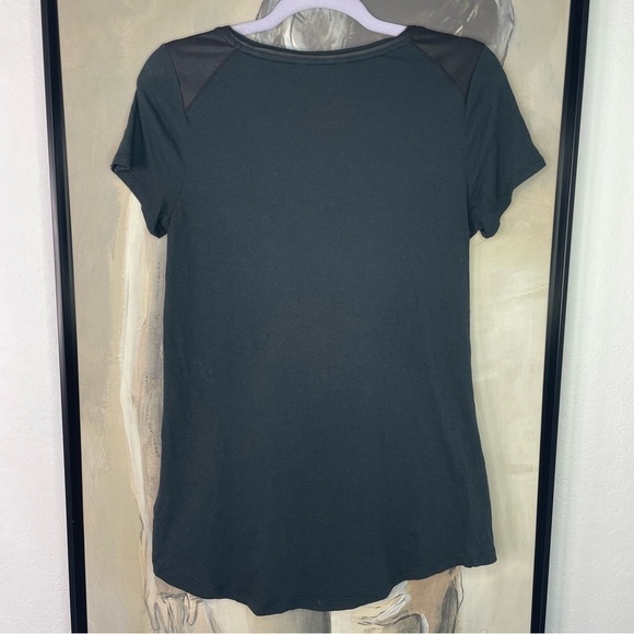 Rock & Republic Flocked Velvet Cheetah Tshirt - Picture 4 of 5